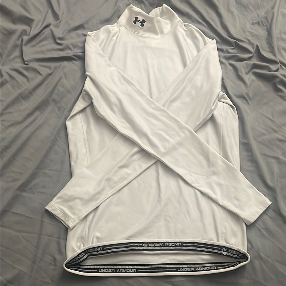 Under Armour Women's White Long Sleeve Top